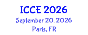 International Conference on Contemporary Education (ICCE) September 20, 2026 - Paris, France