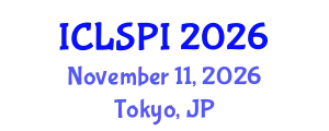 International Conference on Legal, Security and Privacy Issues (ICLSPI) November 11, 2026 - Tokyo, Japan