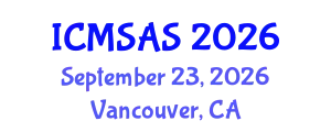 International Conference on Mobile Systems, Applications and Services (ICMSAS) September 23, 2026 - Vancouver, Canada