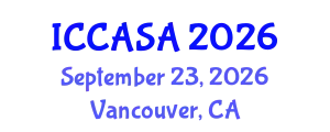 International Conference on Computer Animation and Social Agents (ICCASA) September 23, 2026 - Vancouver, Canada