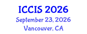 International Conference on Cryptography and Information Security (ICCIS) September 23, 2026 - Vancouver, Canada
