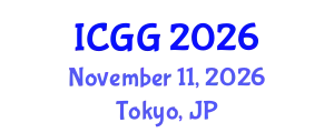 International Conference on Geology and Geophysics (ICGG) November 11, 2026 - Tokyo, Japan