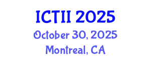 International Conference on Tumor Immunology and Immunotherapy (ICTII) October 30, 2025 - Montreal, Canada