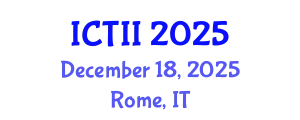 International Conference on Tumor Immunology and Immunotherapy (ICTII) December 18, 2025 - Rome, Italy