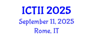 International Conference on Tumor Immunology and Immunotherapy (ICTII) September 11, 2025 - Rome, Italy