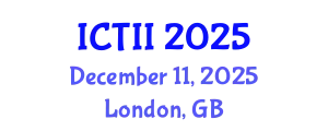International Conference on Tumor Immunology and Immunotherapy (ICTII) December 11, 2025 - London, United Kingdom