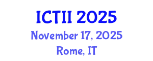 International Conference on Tumor Immunology and Immunotherapy (ICTII) November 17, 2025 - Rome, Italy