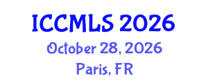 International Conference on Computational Models for Life Sciences (ICCMLS) October 28, 2026 - Paris, France