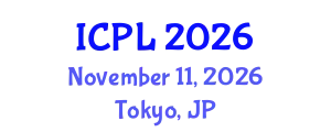 International Conference on Private Law (ICPL) November 11, 2026 - Tokyo, Japan