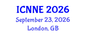 International Conference on Nanoscience, Nanotachnology and Engineering (ICNNE) September 23, 2026 - London, United Kingdom