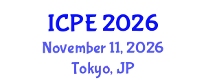 International Conference on Physical Education (ICPE) November 11, 2026 - Tokyo, Japan