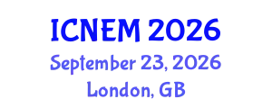 International Conference on Nursing and Emergency Medicine (ICNEM) September 23, 2026 - London, United Kingdom