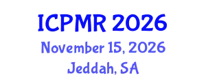 International Conference on Physical Medicine and Rehabilitation (ICPMR) November 15, 2026 - Jeddah, Saudi Arabia