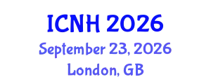 International Conference on Nursing and Healthcare (ICNH) September 23, 2026 - London, United Kingdom