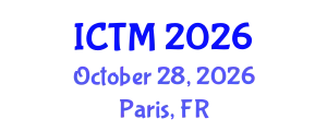 International Conference on Translational Medicine (ICTM) October 28, 2026 - Paris, France