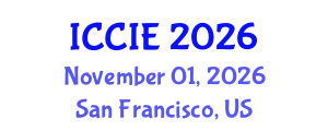 International Conference on Computers and Industrial Engineering (ICCIE) November 01, 2026 - San Francisco, United States