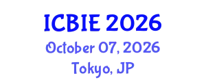 International Conference on Business and Industrial Engineering (ICBIE) October 07, 2026 - Tokyo, Japan