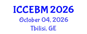 International Conference on Civil Engineering and Building Materials (ICCEBM) October 04, 2026 - Tbilisi, Georgia