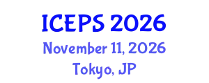 International Conference on Education, Psychology and Society (ICEPS) November 11, 2026 - Tokyo, Japan