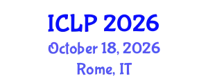 International Conference on Law and Politics (ICLP) October 18, 2026 - Rome, Italy