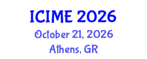 International Conference on Innovation, Management and Economics (ICIME) October 21, 2026 - Athens, Greece