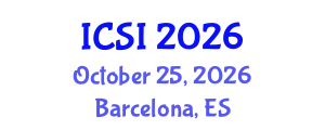 International Conference on Sustainable Infrastructure (ICSI) October 25, 2026 - Barcelona, Spain