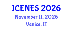 International Conference on Emerging Nuclear Energy Systems (ICENES) November 11, 2026 - Venice, Italy