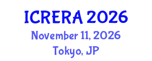 International Conference on Renewable Energy Resources and Applications (ICRERA) November 11, 2026 - Tokyo, Japan