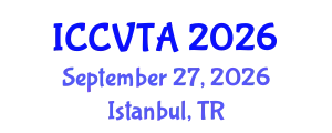 International Conference on Computer Vision Theory and Applications (ICCVTA) September 27, 2026 - Istanbul, Turkey