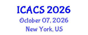International Conference on Advanced Computing Systems (ICACS) October 07, 2026 - New York, United States