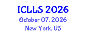 International Conference on Languages, Linguistics and Society (ICLLS) October 07, 2026 - New York, United States