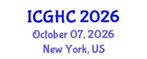 International Conference on Global Health Challenges (ICGHC) October 07, 2026 - New York, United States