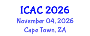 International Conference on Applied Computing (ICAC) November 04, 2026 - Cape Town, South Africa