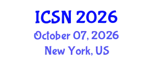 International Conference on Sensor Networks (ICSN) October 07, 2026 - New York, United States