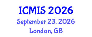 International Conference on Mathematics and Information Science (ICMIS) September 23, 2026 - London, United Kingdom