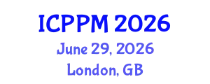 International Conference on People, Politics and Media (ICPPM) June 29, 2026 - London, United Kingdom