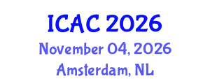 International Conference on Applied Cryptography (ICAC) November 04, 2026 - Amsterdam, Netherlands