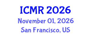 International Conference on Manufacturing Research (ICMR) November 01, 2026 - San Francisco, United States