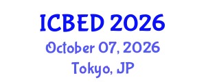 International Conference on Business and Entrepreneurship Development (ICBED) October 07, 2026 - Tokyo, Japan