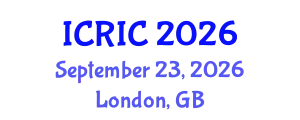 International Conference on Research, Innovation and Commercialisation (ICRIC) September 23, 2026 - London, United Kingdom
