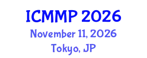 International Conference on Microstructure and Materials Properties (ICMMP) November 11, 2026 - Tokyo, Japan