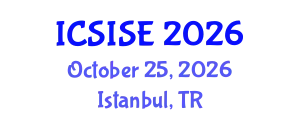International Conference on Signal and Imaging Systems Engineering (ICSISE) October 25, 2026 - Istanbul, Turkey