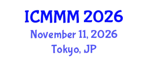 International Conference on Magnetism and Magnetic Materials (ICMMM) November 11, 2026 - Tokyo, Japan