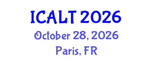 International Conference on Advanced Learning Technologies (ICALT) October 28, 2026 - Paris, France