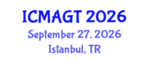 International Conference on Mathematical Analysis and Graph Theory (ICMAGT) September 27, 2026 - Istanbul, Turkey