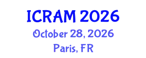 International Conference on Robotics, Automation and Mechatronics (ICRAM) October 28, 2026 - Paris, France