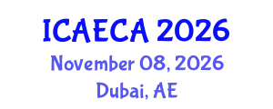 International Conference on Advanced Engineering Computing and Applications (ICAECA) November 08, 2026 - Dubai, United Arab Emirates