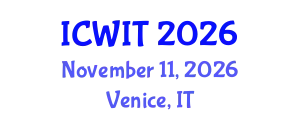 International Conference on Web and Information Technologies (ICWIT) November 11, 2026 - Venice, Italy