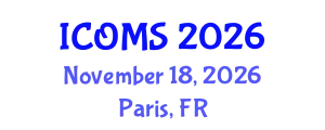International Conference on Operations Management and Strategy (ICOMS) November 18, 2026 - Paris, France