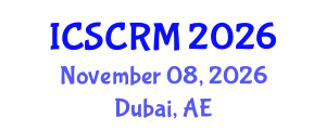 International Conference on Silicon Carbide and Related Materials (ICSCRM) November 08, 2026 - Dubai, United Arab Emirates